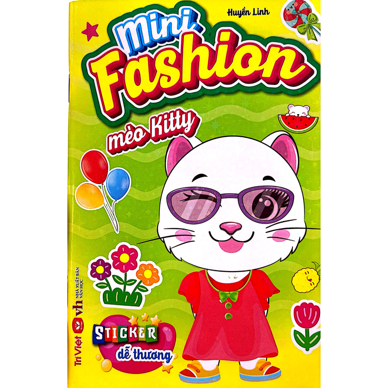 Mini Fashion - Mèo Kitty (Sticker Dễ Thương)