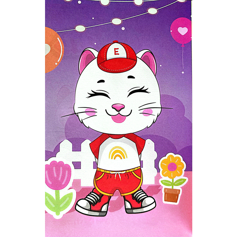 Mini Fashion - Mèo Kitty (Sticker Dễ Thương)
