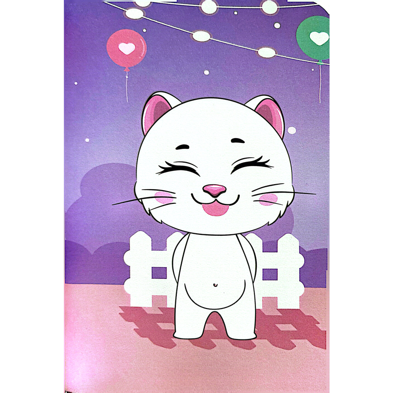 Mini Fashion - Mèo Kitty (Sticker Dễ Thương)