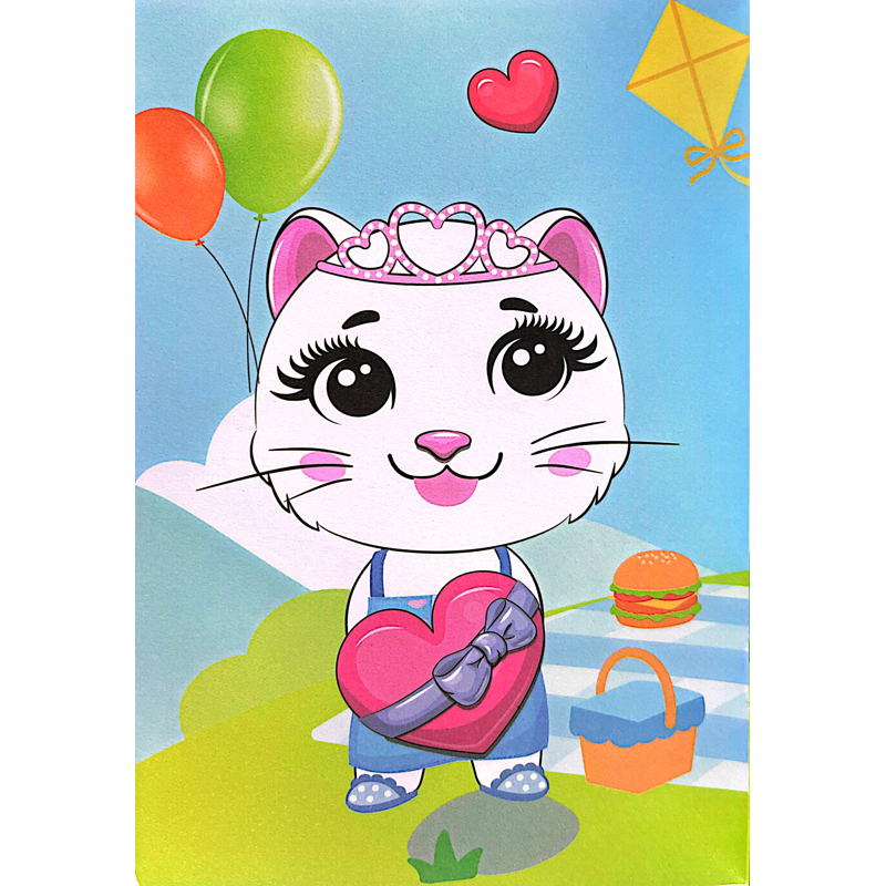 Mini Fashion - Mèo Kitty (Sticker Dễ Thương)