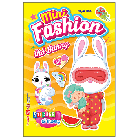 Mini Fashion - Thỏ Bunny (Sticker Dễ Thương)