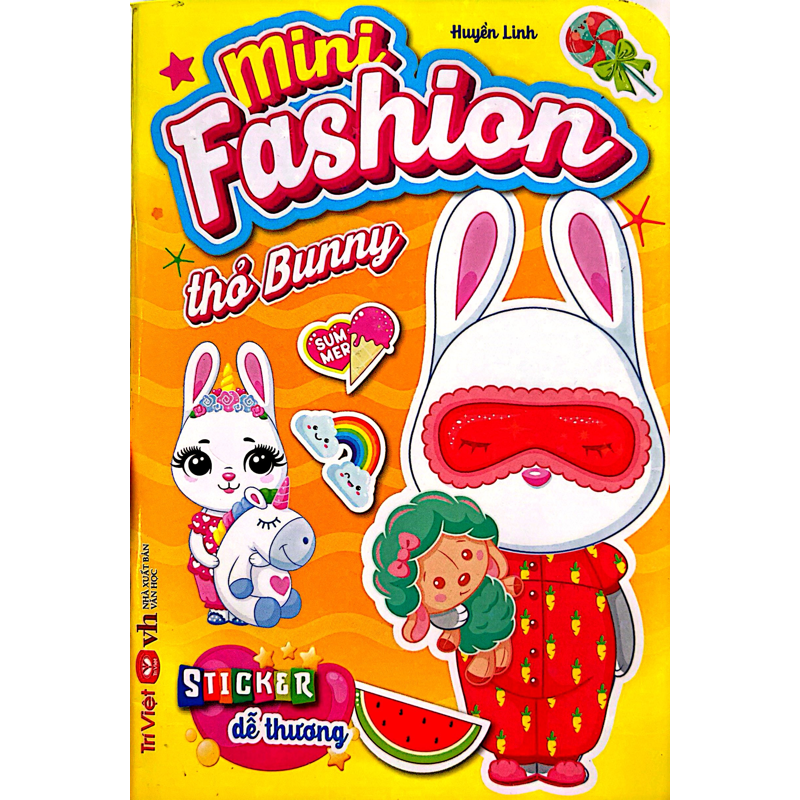 Mini Fashion - Thỏ Bunny (Sticker Dễ Thương)