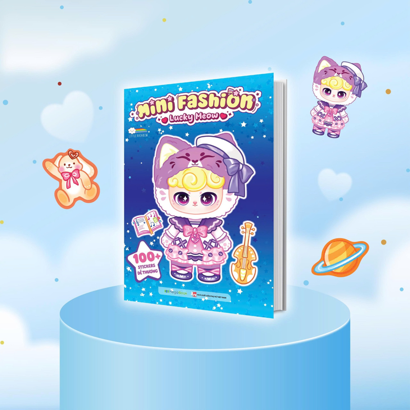 Mini Fashion - Yooki - Sách Bóc Dán Sticker Cho Bé Gái
