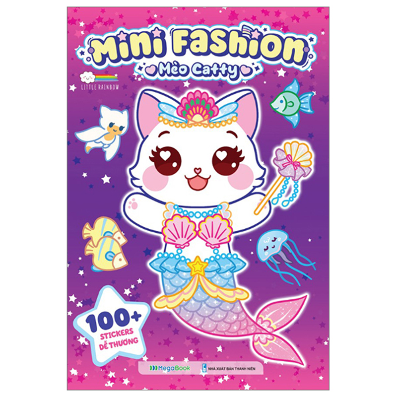 Mini Fashion - Yooki - Sách Bóc Dán Sticker Cho Bé Gái
