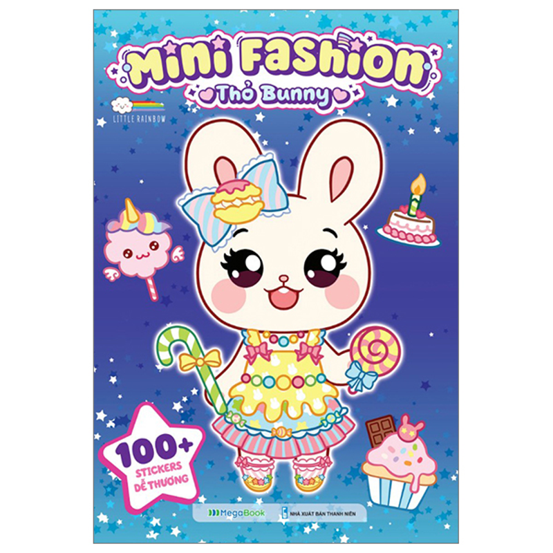 Mini Fashion - Yooki - Sách Bóc Dán Sticker Cho Bé Gái