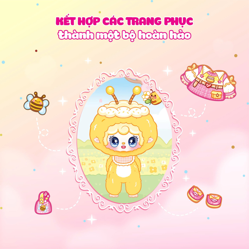 Mini Fashion - Yooki - Sách Bóc Dán Sticker Cho Bé Gái