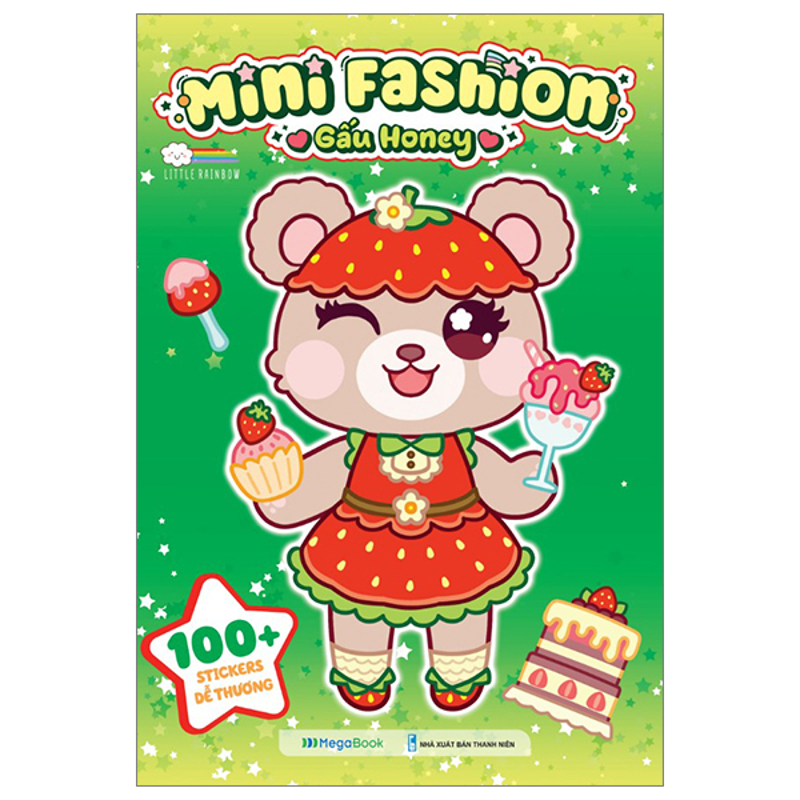Mini Fashion - Yooki - Sách Bóc Dán Sticker Cho Bé Gái