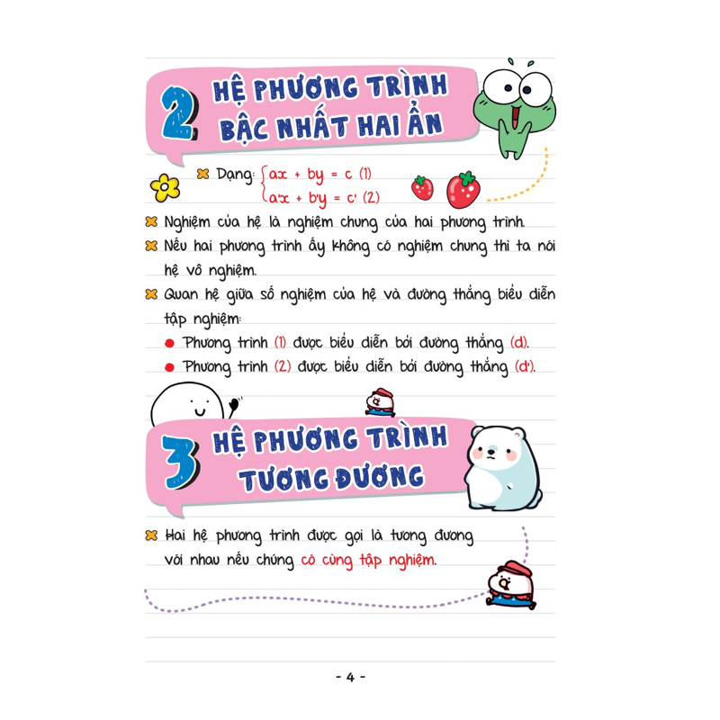 Mini Note -Công Thức Học Nhanh Toán 9
