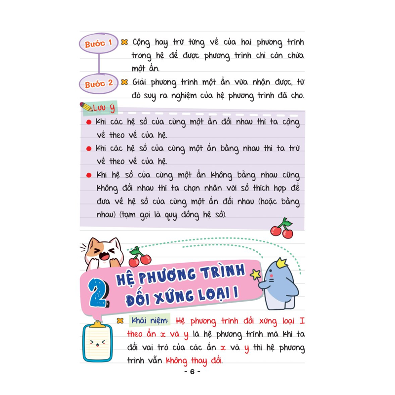 Mini Note -Công Thức Học Nhanh Toán 9