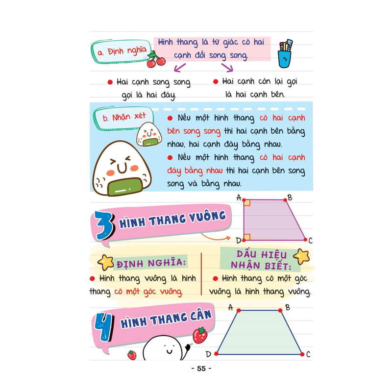 Mini Note - Siêu Gọn, Siêu Nhớ Toán 8