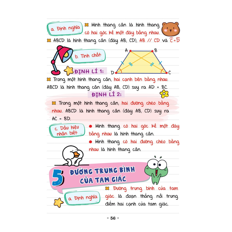 Mini Note - Siêu Gọn, Siêu Nhớ Toán 8