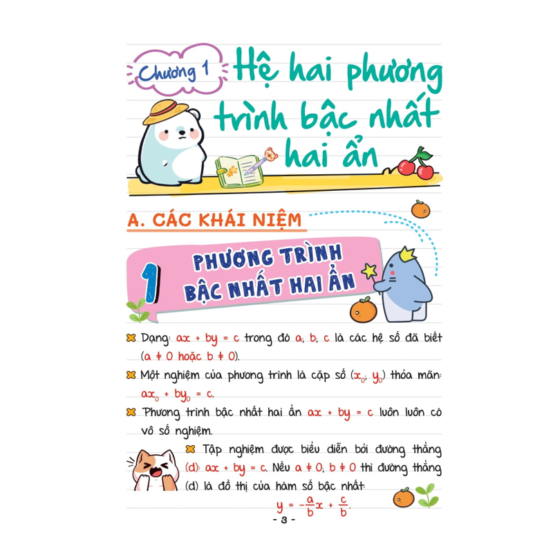 Mini Note - Siêu Gọn, Siêu Nhớ Toán 9