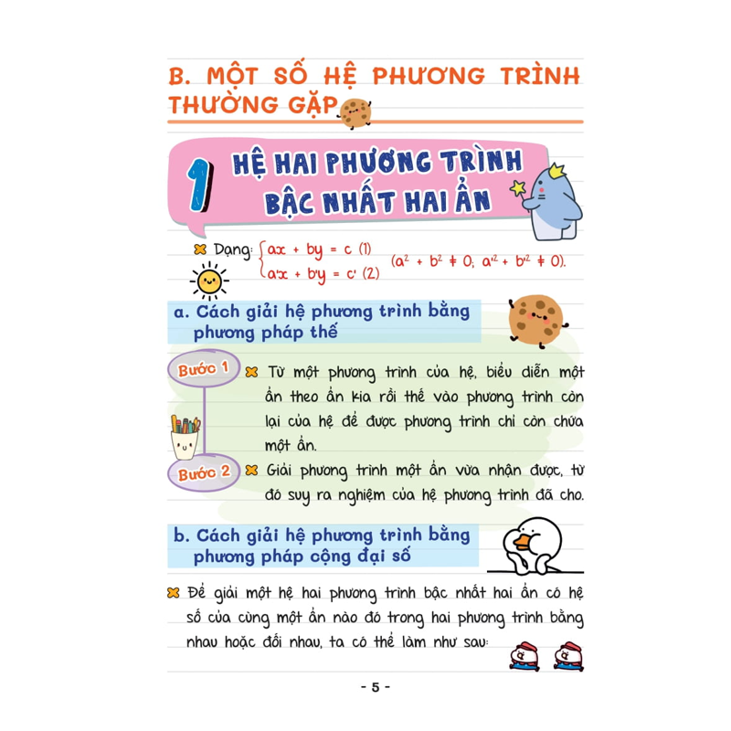 Mini Note - Siêu Gọn, Siêu Nhớ Toán 9