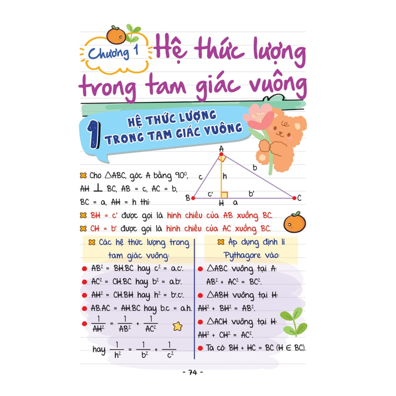 Mini Note - Siêu Gọn, Siêu Nhớ Toán 9
