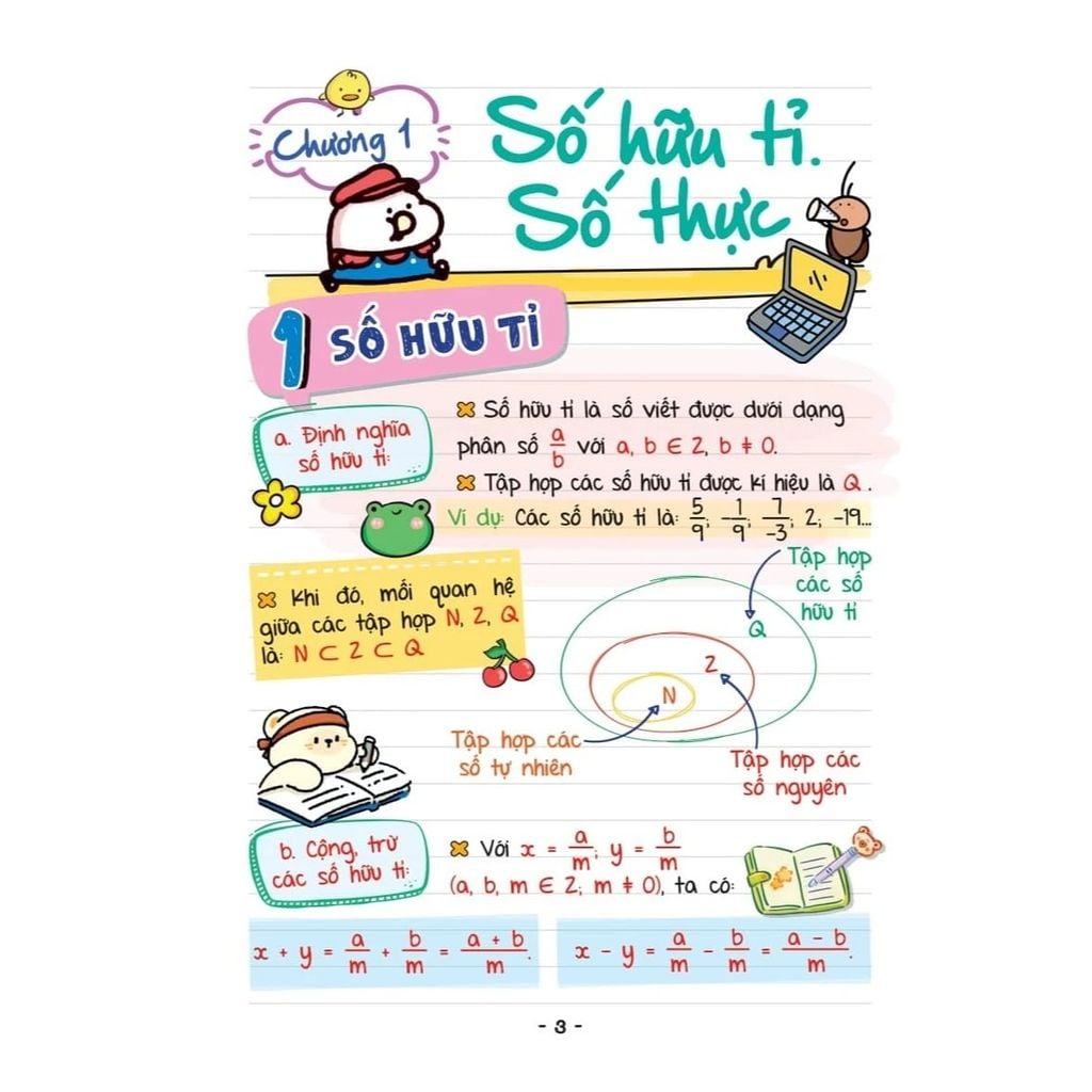 Mini Note - Siêu Gọn, Siêu Nhớ Toán 7