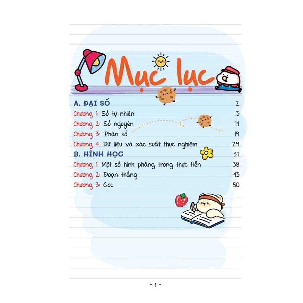 Mini Note - Siêu Gọn, Siêu Nhớ Toán 6