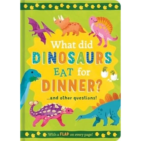 Mini Q&a Lift-the-Flap Books - Dinosaurs