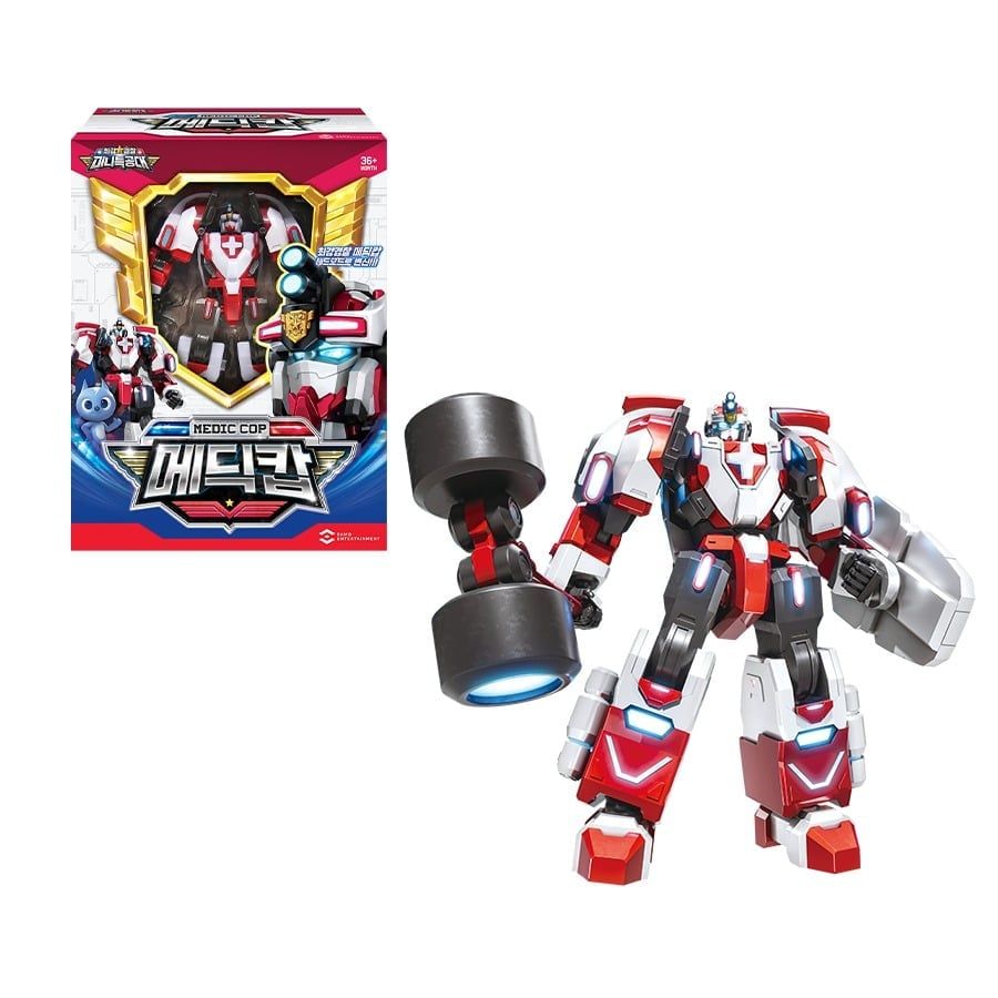 Miniforce Robot Siêu Bác Sĩ Quân Y Medic Cop Quang Năng 505004