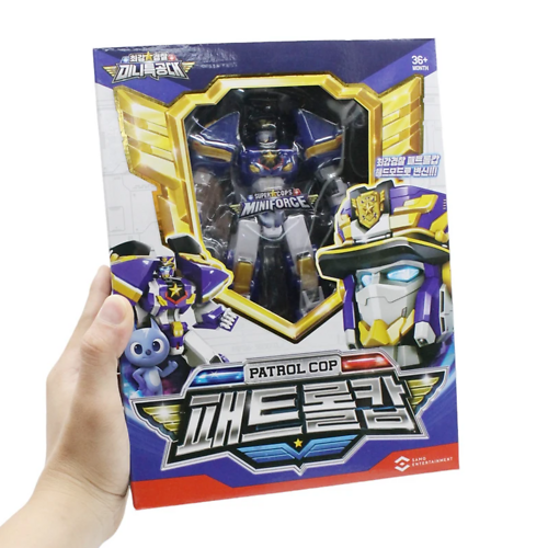 Miniforce Robot Siêu Cảnh Sát Tuần Tra Patrol Cop Điện Năng 505001