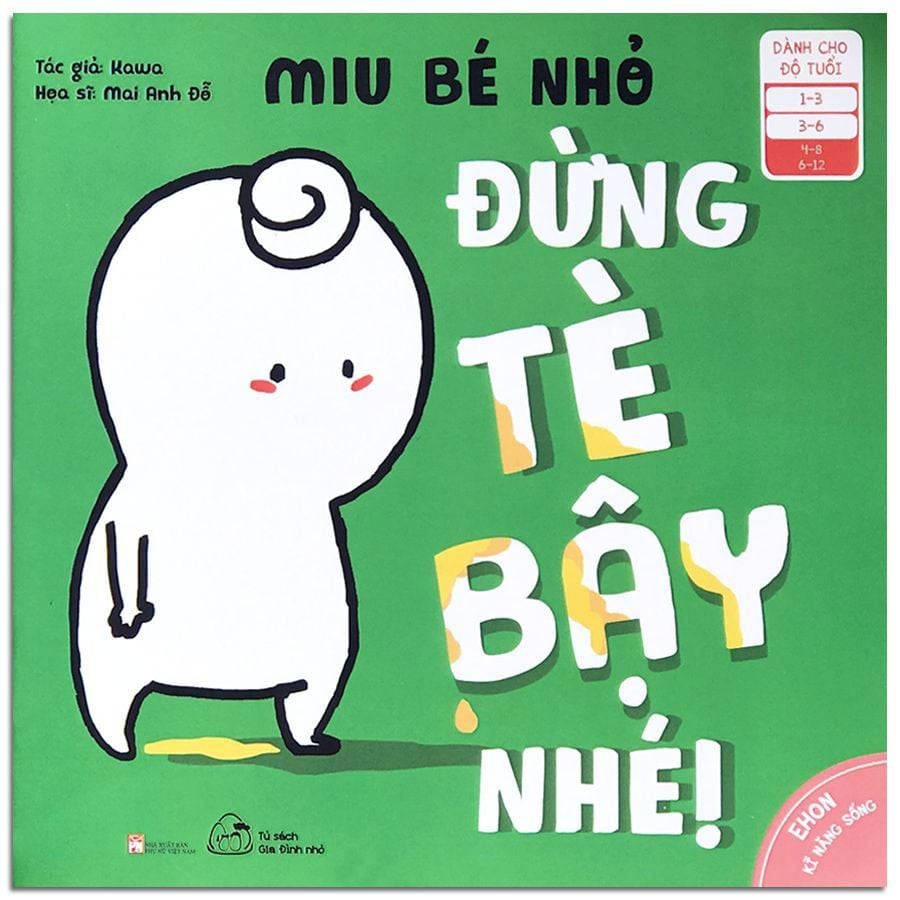 Ehon Kỹ Năng Sống - Miu Bé Nhỏ Đừng Tè Bậy Nhé!