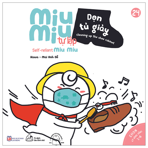 Miu Miu Tự Lập-Dọn Tủ Giày (Ehon)(bản Song Ngữ)