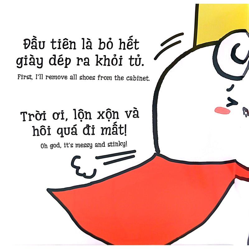 Miu Miu Tự Lập-Dọn Tủ Giày (Ehon)(bản Song Ngữ)