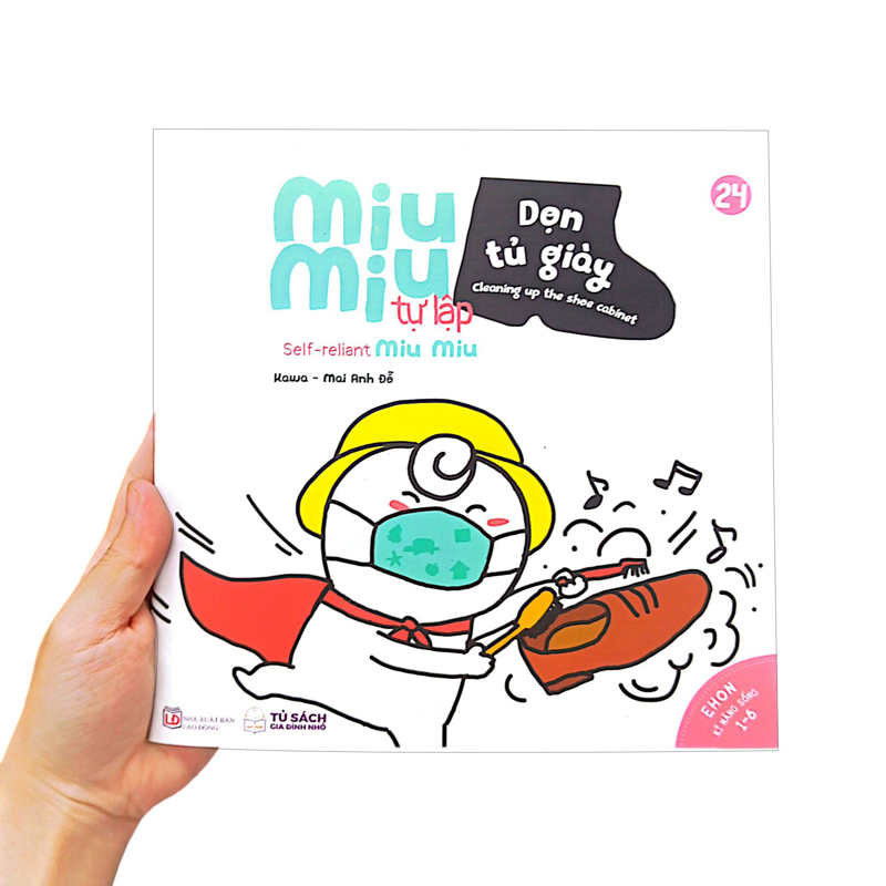 Miu Miu Tự Lập-Dọn Tủ Giày (Ehon)(bản Song Ngữ)