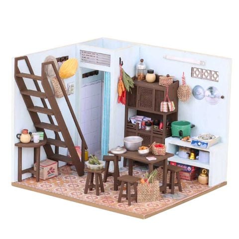 Mô Hình Gỗ DIY - Bếp Của Mẹ - TX02 (Tặng Keo Siliglue 30ml)