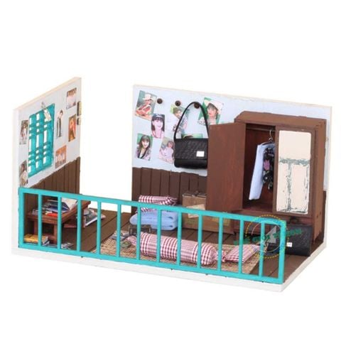 Mô Hình Gỗ DIY - Góc Ký Ức - TX03 (Tặng Keo Siliglue 30ml)