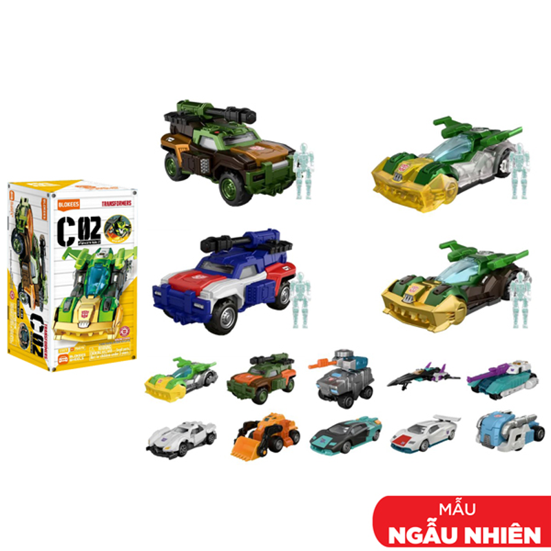 Mô Hình Lắp Ráp - Transformers - Wheels - Blokees - ET46 (Giao Mẫu Ngẫu Nhiên)