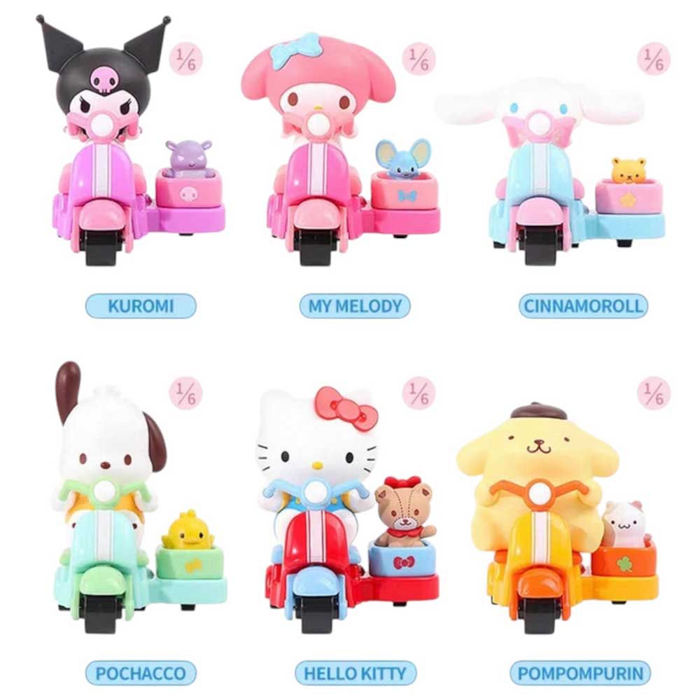 Mô Hình Trang Trí Sanrio Characters - Breezy Scooter - Moetch MT23 (Giao mẫu ngẫu nhiên)