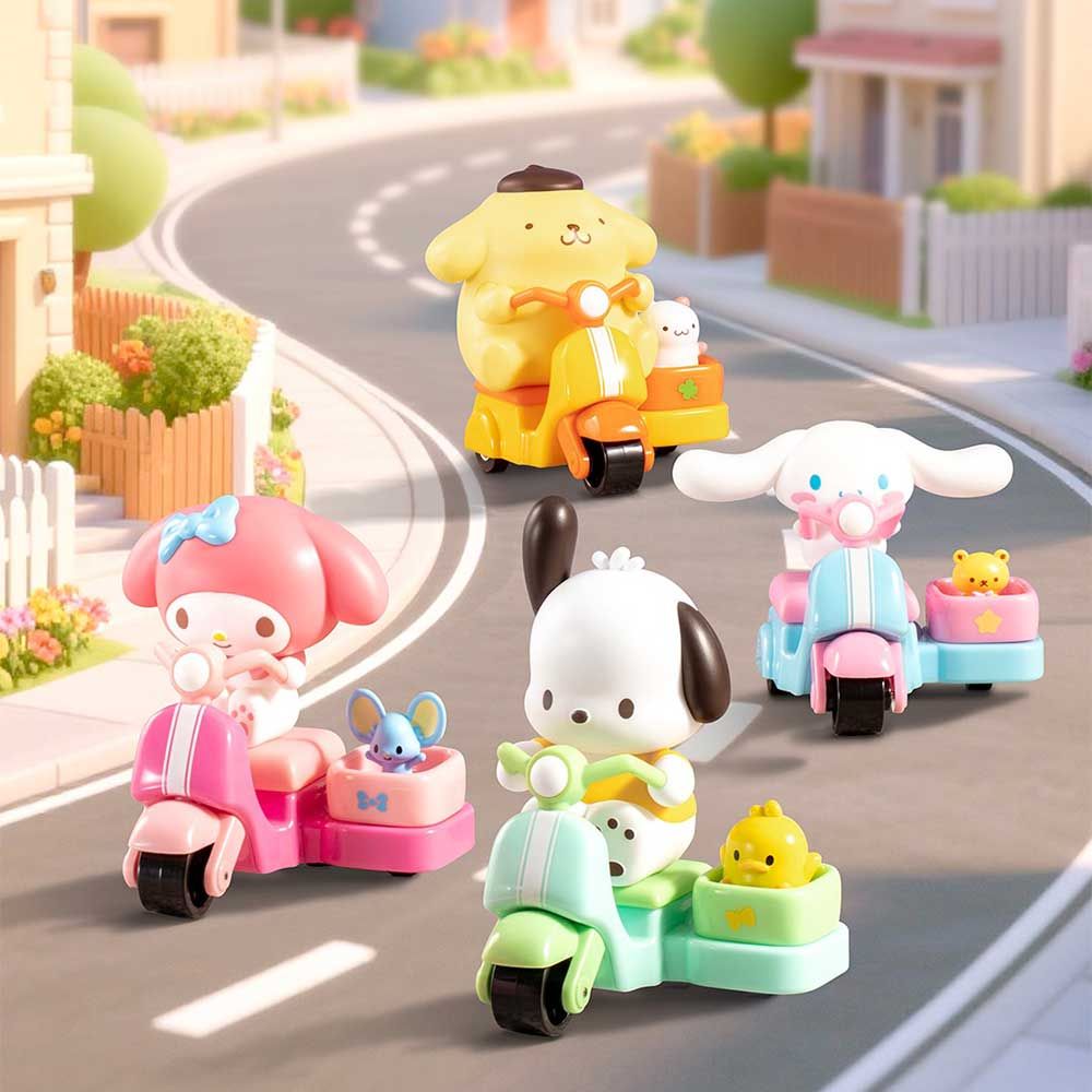 Mô Hình Trang Trí Sanrio Characters - Breezy Scooter - Moetch MT23 (Giao mẫu ngẫu nhiên)