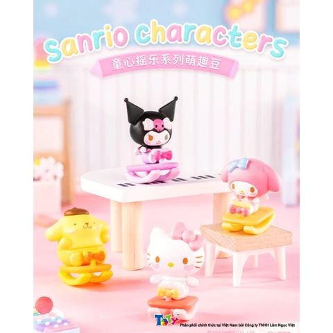 Mô Hình Trang Trí Sanrio Characters - Childlike Swing - Moetch MB11 (Giao mẫu ngẫu nhiên)