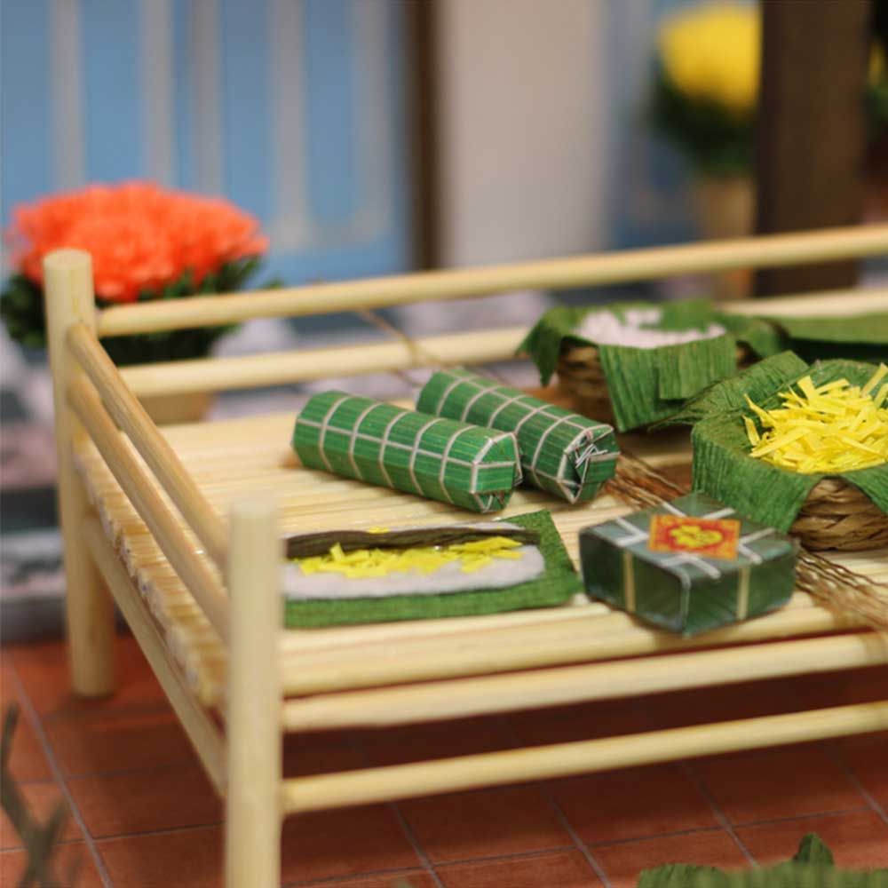 Mô Hình Tết Sài Gòn Xưa Và Nay - Đêm Giao Thừa - TX05