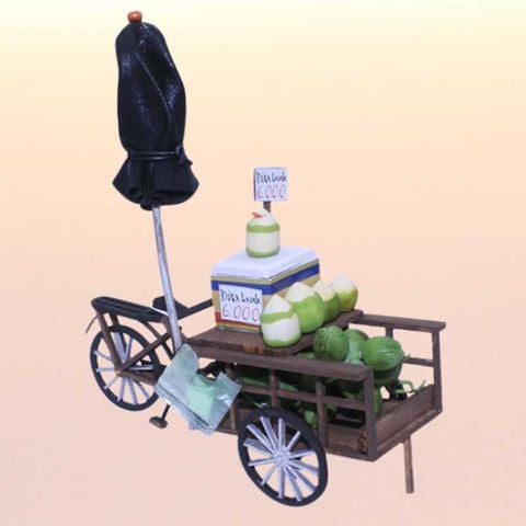 Mô Hình Xe Dừa HR17