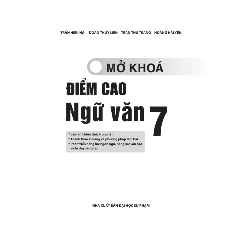 Mở Khóa Điểm Cao Ngữ Văn 7