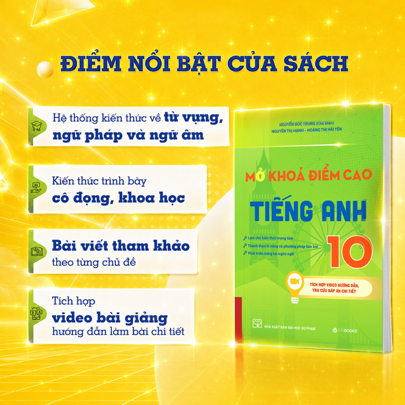 Mở Khóa Điểm Cao Tiếng Anh 10