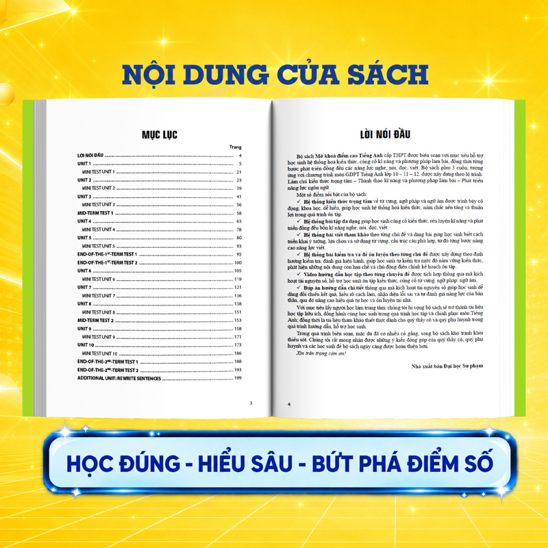 Mở Khóa Điểm Cao Tiếng Anh 10