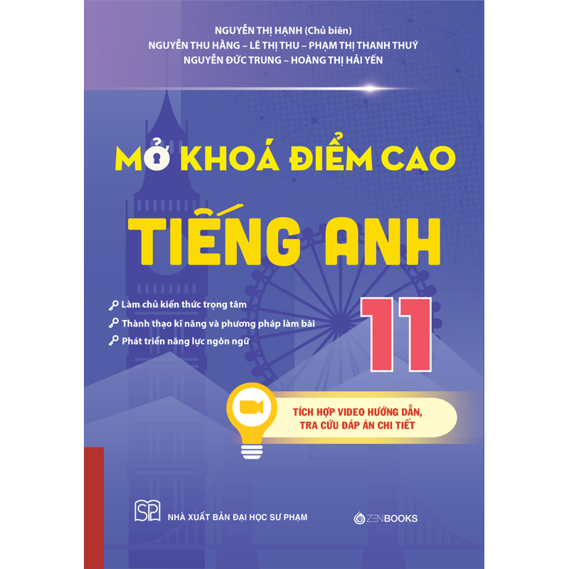 Mở Khóa Điểm Cao Tiếng Anh 11