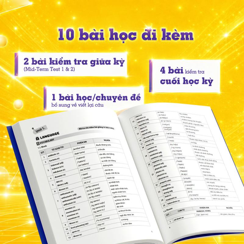 Mở Khóa Điểm Cao Tiếng Anh 11