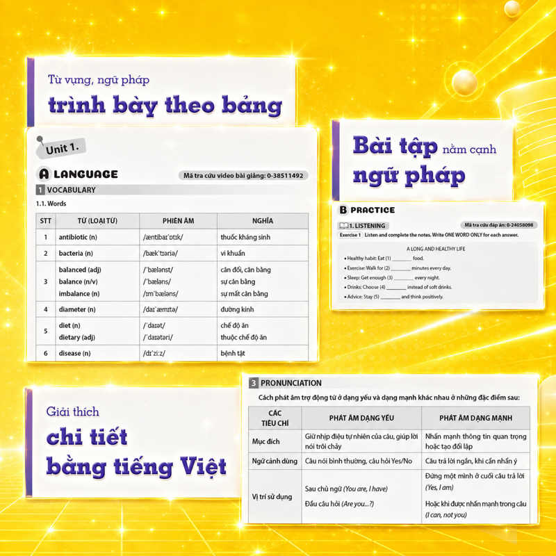 Mở Khóa Điểm Cao Tiếng Anh 11