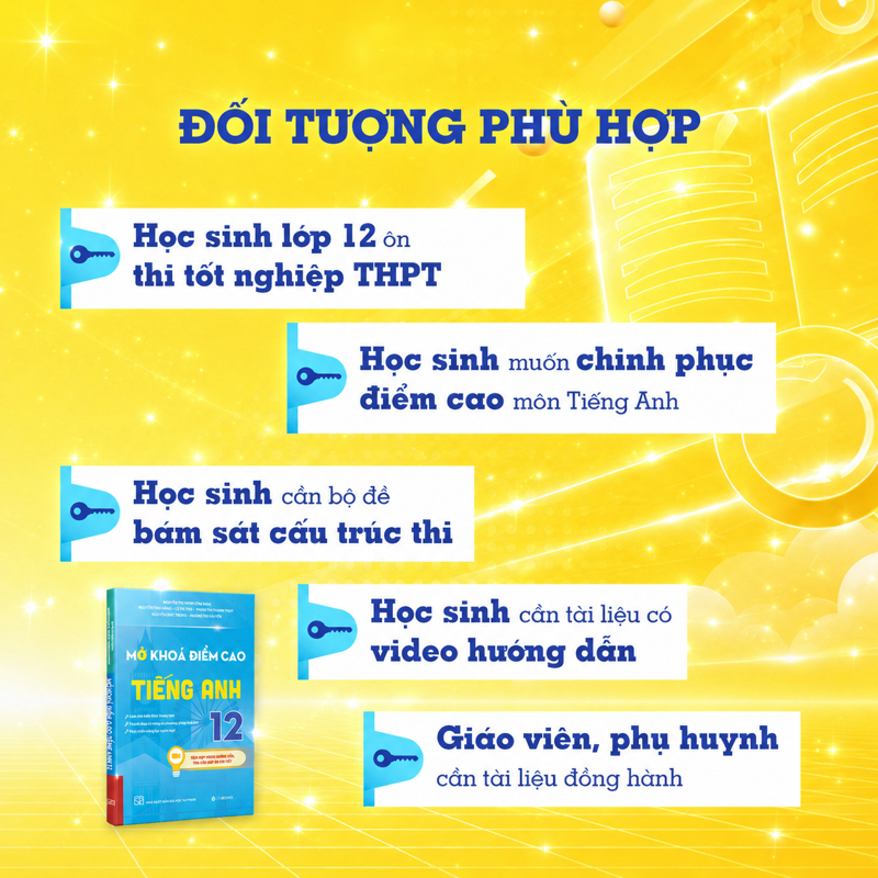 Mở Khóa Điểm Cao Tiếng Anh 12