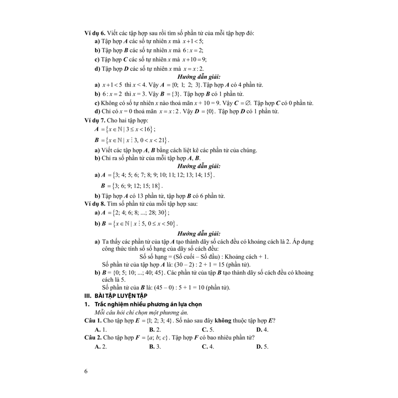 Mở Khóa Điểm Cao Toán 6