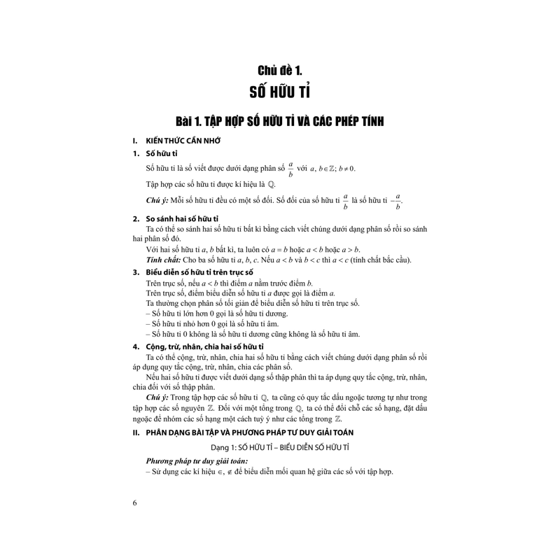 Mở Khóa Điểm Cao Toán 7