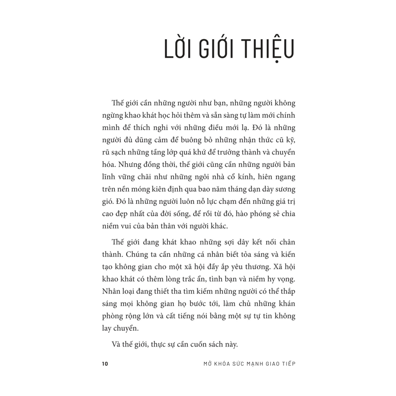 Mở Khóa Sức Mạnh Giao Tiếp (Tặng Kèm Sổ Tay Thực Hành)