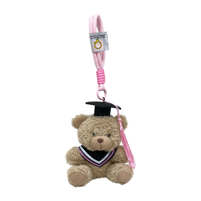 Móc Khoá Bông Gấu Teddy Tốt Nghiệp 4m - 8526