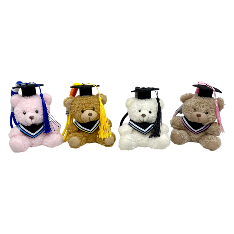 Móc Khoá Bông Gấu Teddy Tốt Nghiệp 4m - 8526