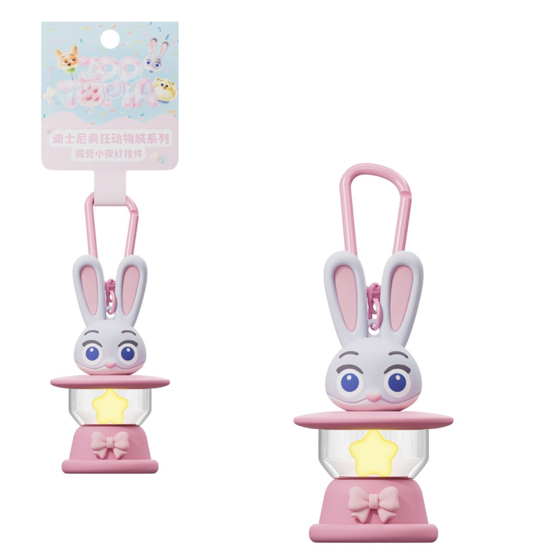 Other Art Toys Móc Khóa Disney Zootopia Serie Camp Nightlight -Judy