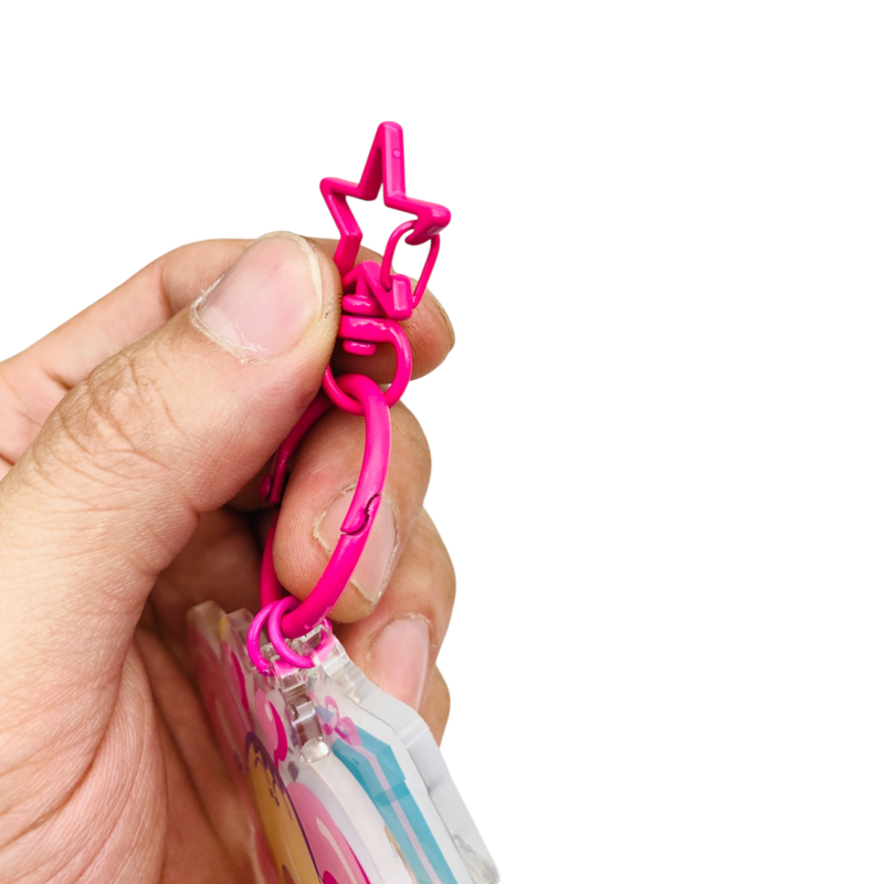 Móc Treo Hình Shin Màu Hồng Lb617 (Túi 1)