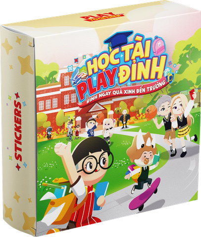 [QUÀ TẶNG KHÔNG BÁN] - Sticker và Nhãn vở  PLAY TOGETHER